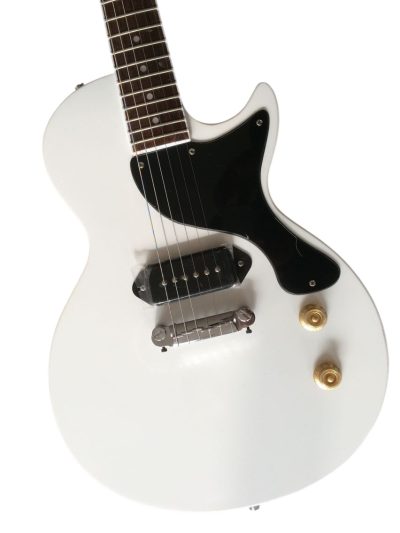 Custom Crown Joe Armstrong P90 Pickups White Junior Electric Guitar