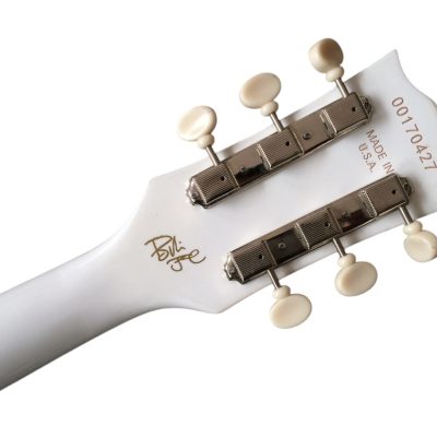 Custom Crown Joe Armstrong P90 Pickups White Junior Electric Guitar - Image 7