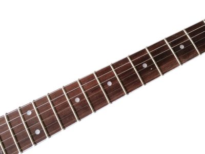 Custom Crown Joe Armstrong P90 Pickups White Junior Electric Guitar - Image 3