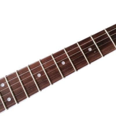 Custom Crown Joe Armstrong P90 Pickups White Junior Electric Guitar - Image 3