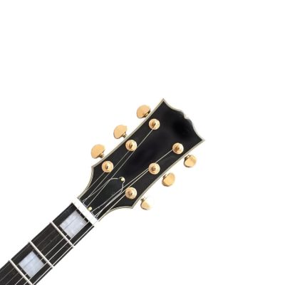 Custom Crown Peter Frampton Black Beauty Electric Guitar 3 Pickups - Image 8