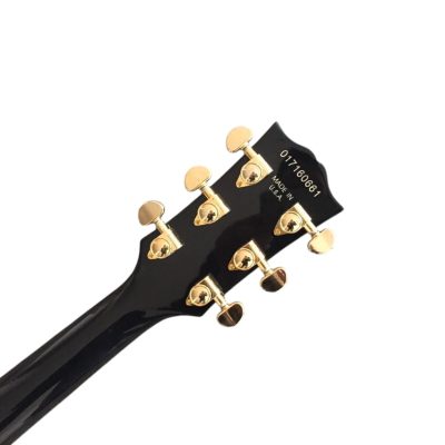 Custom Crown Peter Frampton Black Beauty Electric Guitar 3 Pickups - Image 3
