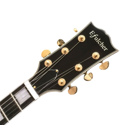Custom Crown Black Pinkburst Solid Curly Maple Top Electric Guitar - Image 6
