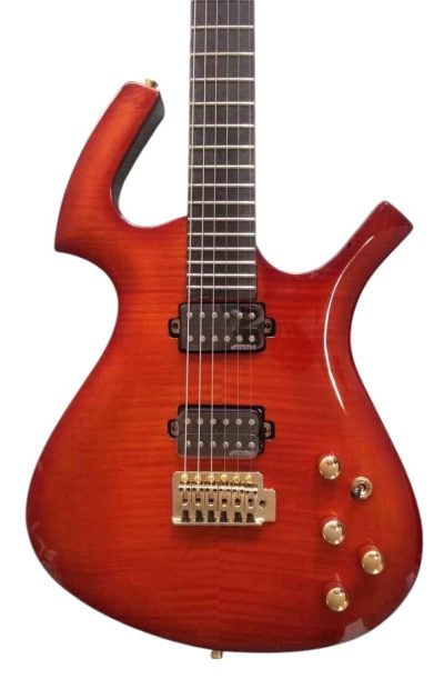 Custom Meridian Cherry Fly Mojo Electric Guitar