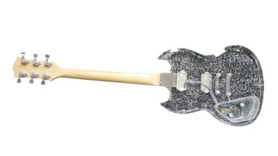 Custom Crown SG Plexiglass Acrylic Lucite Body Led Electric Guitar - Image 4