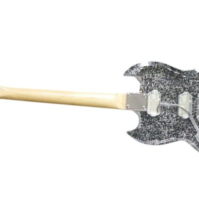 Custom Crown SG Plexiglass Acrylic Lucite Body Led Electric Guitar - Image 4