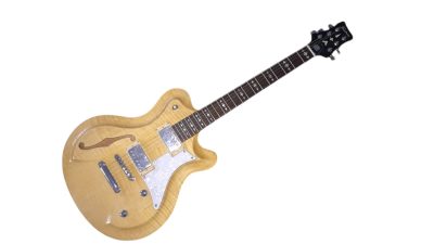 Custom Crown Tennessee Fhole Tiger Maple Top Electric Guitar - Image 8