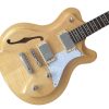 Custom Crown Tennessee Fhole Tiger Maple Top Electric Guitar