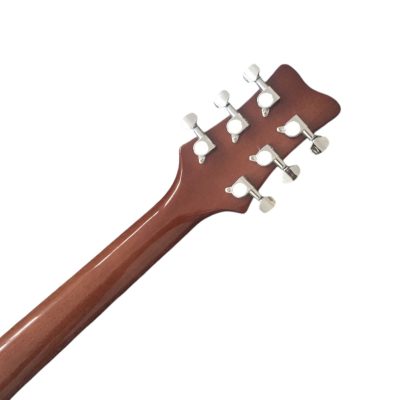 Custom Crown Tennessee Fhole Tiger Maple Top Electric Guitar - Image 4
