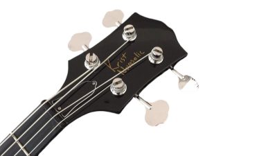 Custom Crown Krist Black Thunderbird 4 String Novoselic Bass - Image 5