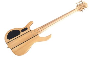 Custom Denver Elite BSR Natural Quilted Maple 6 String Bass - Image 8