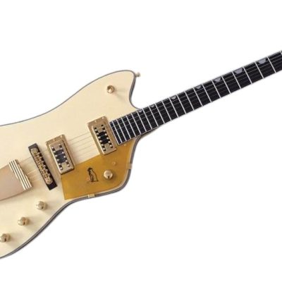Custom Sovereign Jupiter Thunderbird Billy Bo Aged Cream White Guitar - Image 2
