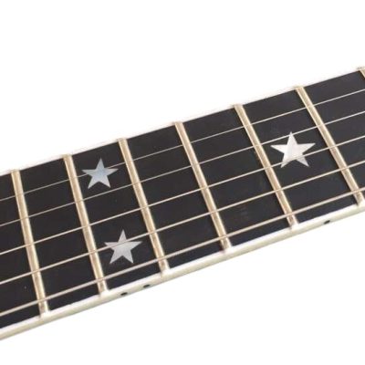 Custom Crown Ace Frehley Budokan Robot Blue Sparkle Sunburst Electric Guitar - Image 5
