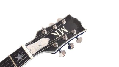 Custom Crown Ace Frehley Budokan Robot Blue Sparkle Sunburst Electric Guitar - Image 7