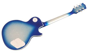 Custom Crown Ace Frehley Budokan Robot Blue Sparkle Sunburst Electric Guitar - Image 10