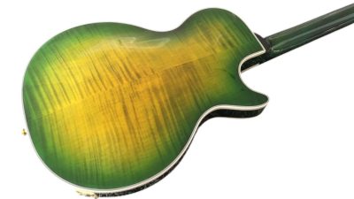 Custom Crown Supreme Appleseed Burst Flame Maple Top Guitar - Image 3