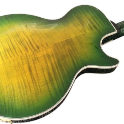 Custom Crown Supreme Appleseed Burst Flame Maple Top Guitar - Image 3