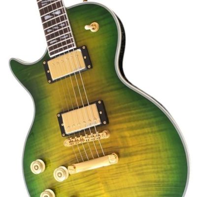 Custom Crown Supreme Appleseed Burst Flame Maple Top Guitar