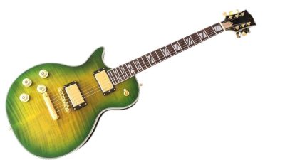 Custom Crown Supreme Appleseed Burst Flame Maple Top Guitar - Image 8