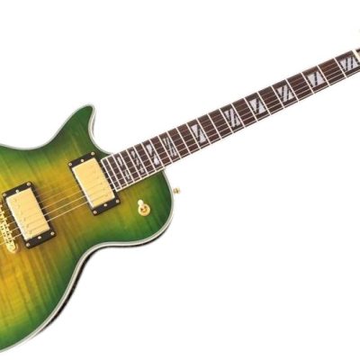 Custom Crown Supreme Appleseed Burst Flame Maple Top Guitar - Image 8