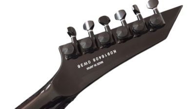 Custom Obsidian Kirk Hammett Ouija Black Good Bye Electric Guitar Black Neck - Image 5