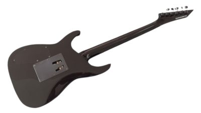 Custom Obsidian Kirk Hammett Ouija Black Good Bye Electric Guitar Black Neck - Image 3