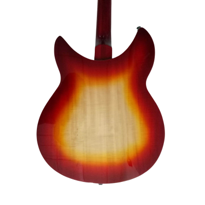 Custom Nova Sunburst Cherry Fireglo 360 12C63 PT 12 String Guitar - Image 5