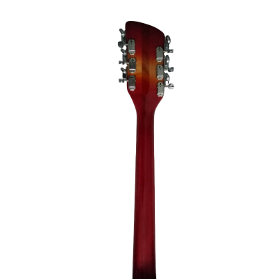 Custom Nova Sunburst Cherry Fireglo 360 12C63 PT 12 String Guitar - Image 6