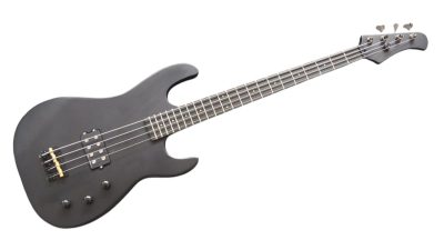 Custom Vanta Funk Black Matte 4 String Bass - Image 2