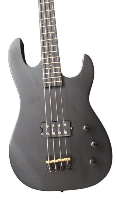 Custom Vanta Funk Black Matte 4 String Bass