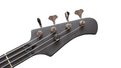 Custom Vanta Funk Black Matte 4 String Bass - Image 4