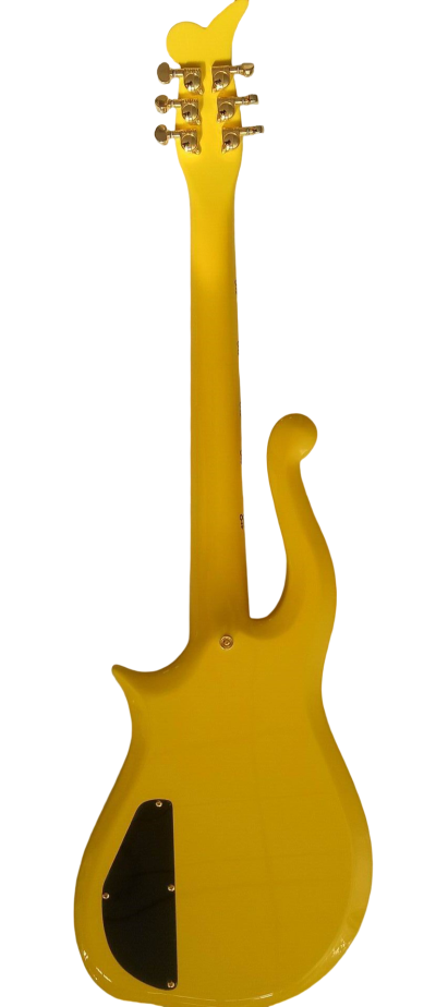 Custom Ember Prince Cloud Yellow Electric Guitar - Image 3