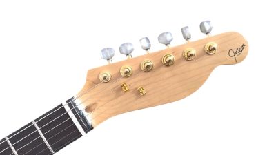 Custom Regent Gold James Paisley Flower Pattern Electric Guitar Rosewood Fretboard 3 Pickups - Image 8