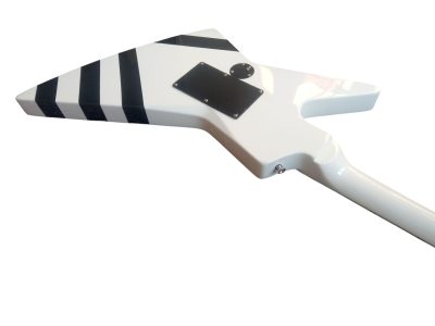 Custom Halo Matthias Jabs White Tremolo Korina Electric Guitar Scorpions - Image 12