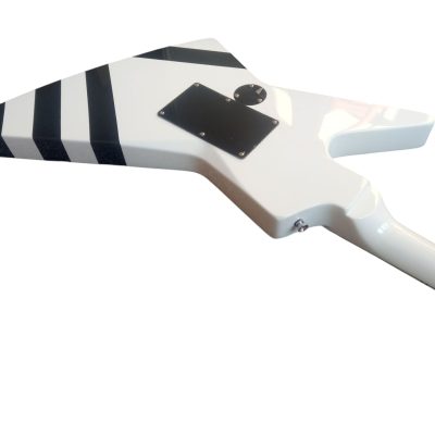 Custom Halo Matthias Jabs White Tremolo Korina Electric Guitar Scorpions - Image 12