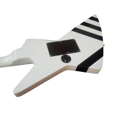 Custom Halo Matthias Jabs White Tremolo Korina Electric Guitar Scorpions - Image 11