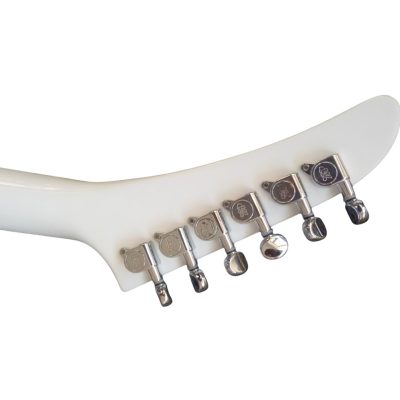 Custom Halo Matthias Jabs White Tremolo Korina Electric Guitar Scorpions - Image 10