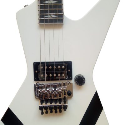 Custom Halo Matthias Jabs White Tremolo Korina Electric Guitar Scorpions - Image 4