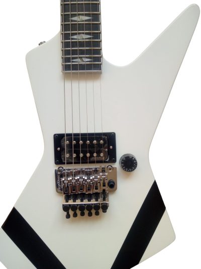 Custom Halo Matthias Jabs White Tremolo Korina Electric Guitar Scorpions - Image 4