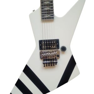 Custom Halo Matthias Jabs White Tremolo Korina Electric Guitar Scorpions