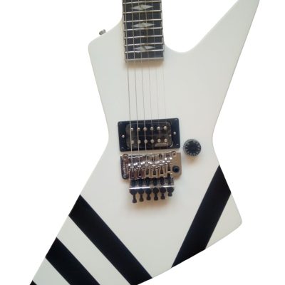 Custom Halo Matthias Jabs White Tremolo Korina Electric Guitar Scorpions