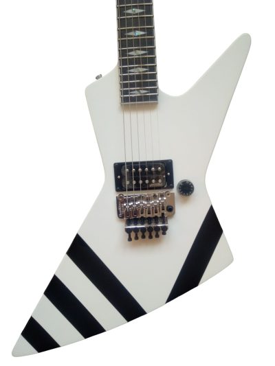 Custom Halo Matthias Jabs White Tremolo Korina Electric Guitar Scorpions