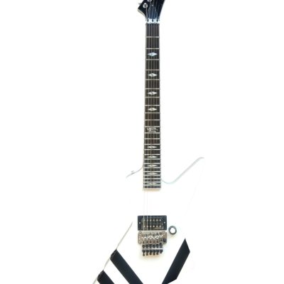 Custom Halo Matthias Jabs White Tremolo Korina Electric Guitar Scorpions - Image 3
