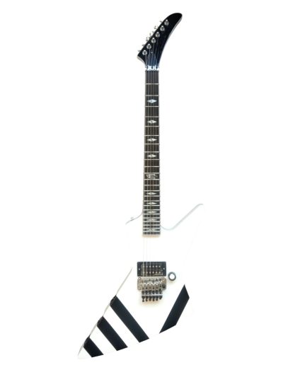 Custom Halo Matthias Jabs White Tremolo Korina Electric Guitar Scorpions - Image 3