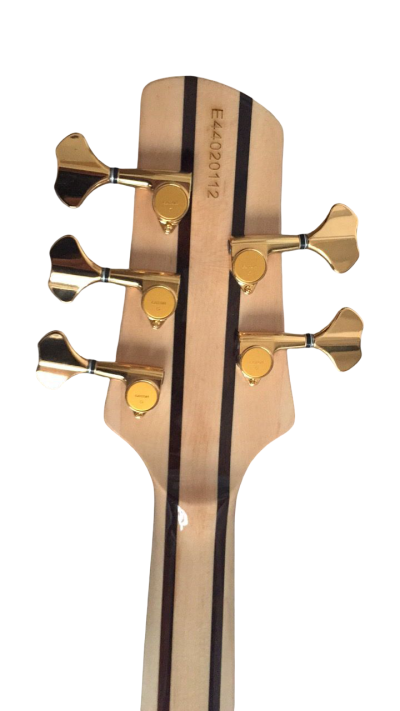 Custom Solis Burl Maple Top Emperor II 5 String Bass - Image 8