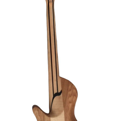 Custom Solis Burl Maple Top Emperor II 5 String Bass - Image 4