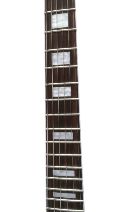 Custom Crown Silver Sparkle Metallic BB King Lucille Guitar - Image 8
