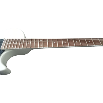 Custom Crown Joe Armstrong P90 Pickups Arctic White Junior Electric Guitar - Image 5