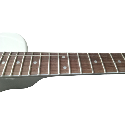 Custom Crown Joe Armstrong P90 Pickups Arctic White Junior Electric Guitar - Image 7