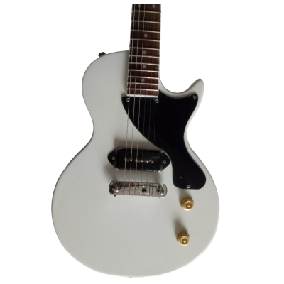 Custom Crown Joe Armstrong P90 Pickups Arctic White Junior Electric Guitar